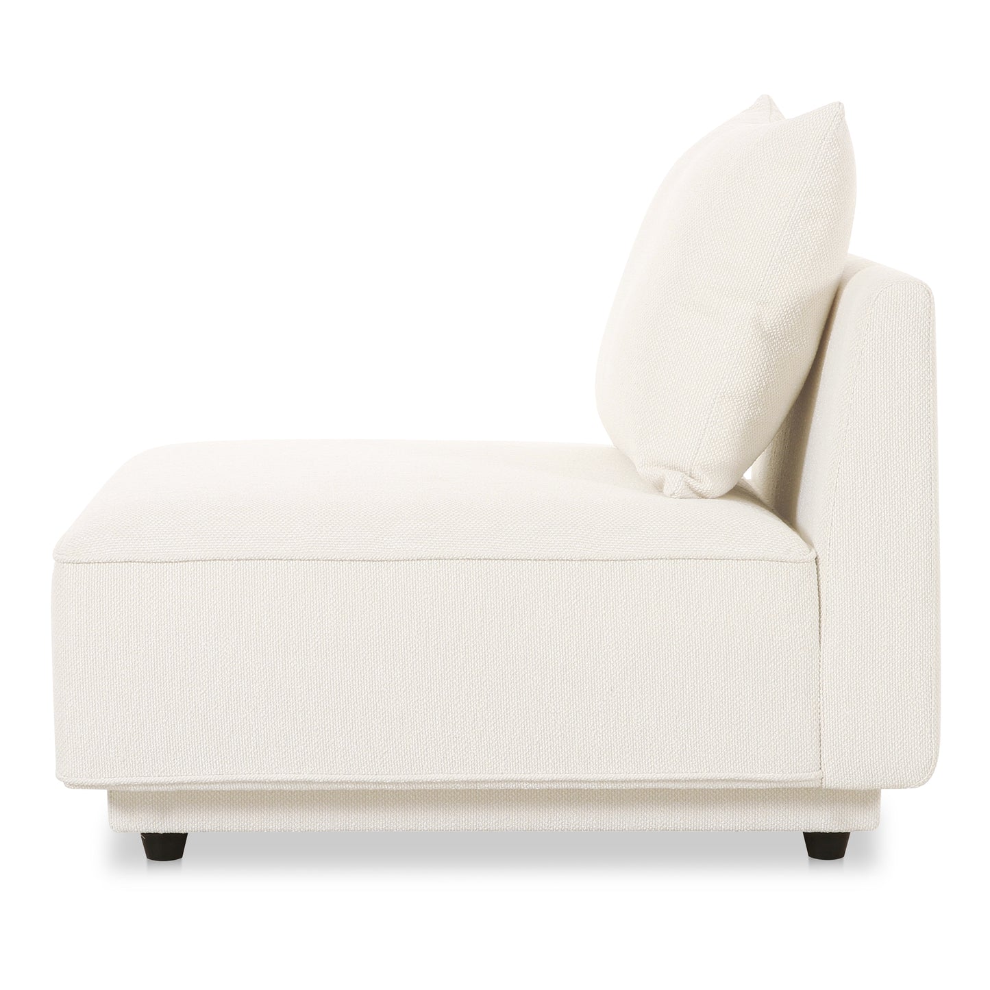 Moes Home Slipper Chairs ROSELLO White Contemporary Furniture