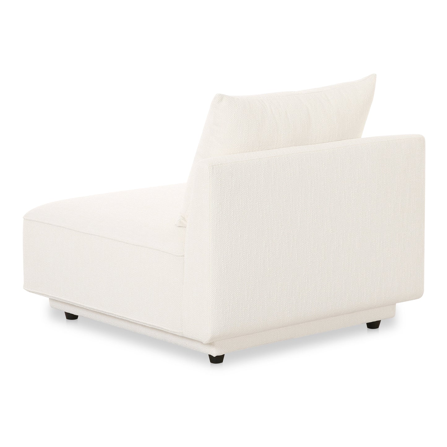 Moes Home Slipper Chairs ROSELLO White Contemporary Furniture