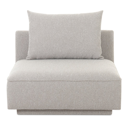 Moes Home Slipper Chairs ROSELLO Grey Contemporary Furniture