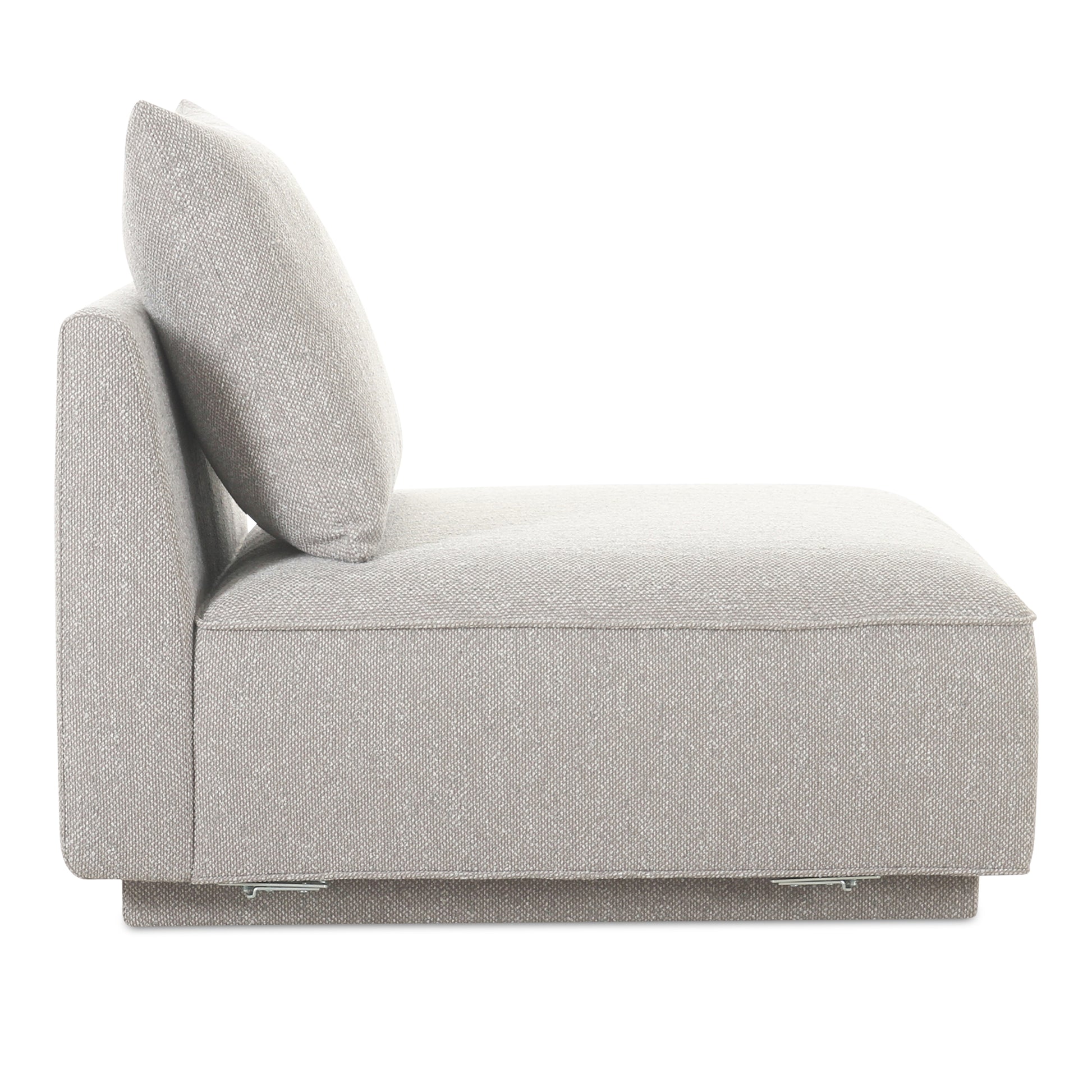 Moes Home Slipper Chairs ROSELLO Grey Contemporary Furniture