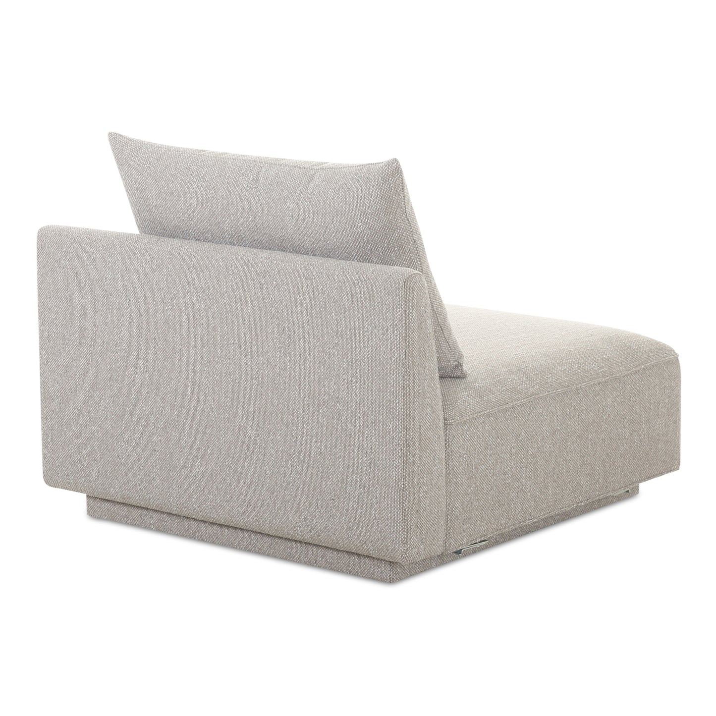 Moes Home Slipper Chairs ROSELLO Grey Contemporary Furniture