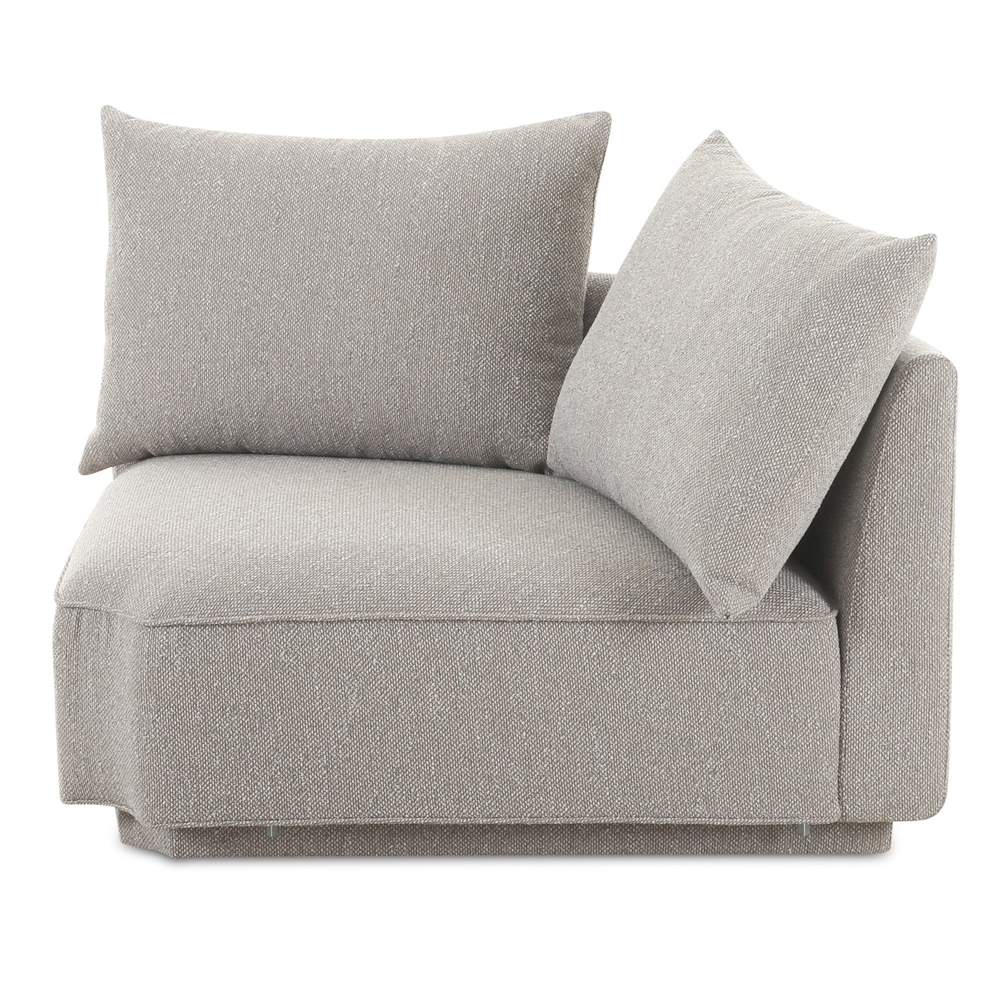 Moes Home Corner Chairs ROSELLO Grey Contemporary Furniture