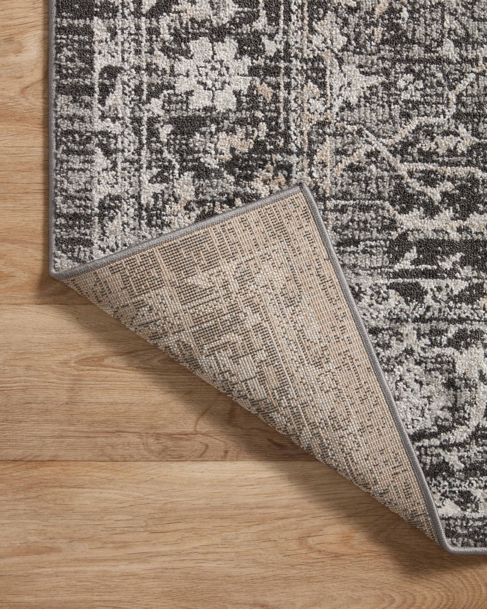 Loloi II Odette ODT - 01 Charcoal Silver Traditional Power Loomed Rug - Rugs - Loloi II - Atlanta Designer Rugs