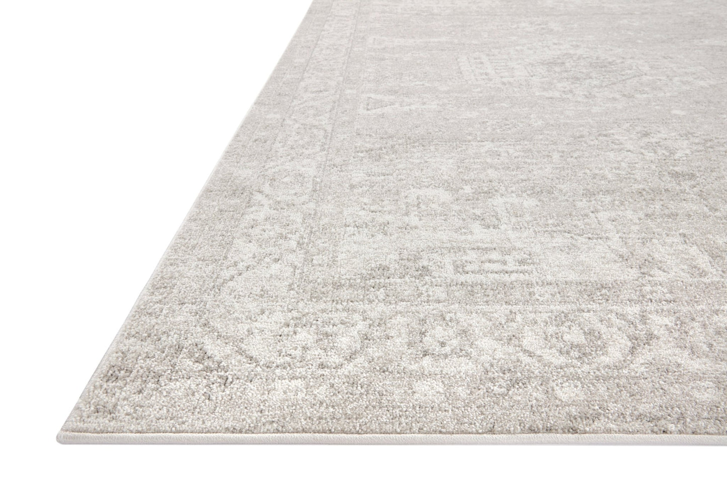 Loloi II Odette ODT - 02 Silver Ivory Traditional Power Loomed Rug - Rugs - Loloi II - Atlanta Designer Rugs