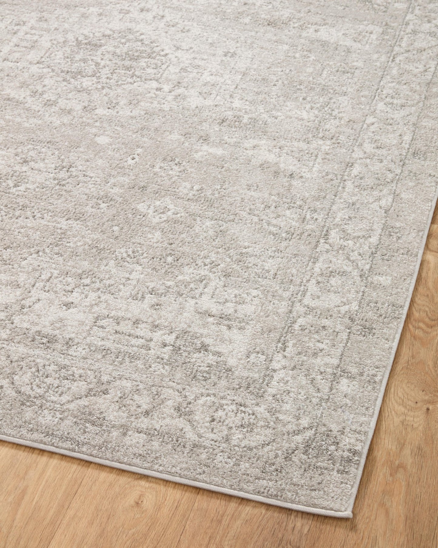 Loloi II Odette ODT - 02 Silver Ivory Traditional Power Loomed Rug - Rugs - Loloi II - Atlanta Designer Rugs