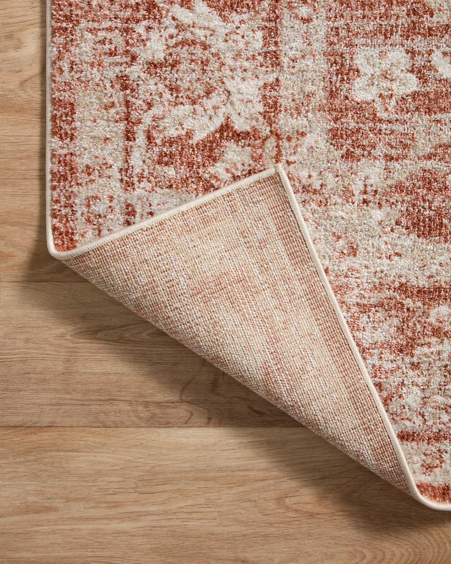 Loloi II Odette ODT - 03 Rust Ivory Traditional Power Loomed Rug - Rugs - Loloi II - Atlanta Designer Rugs