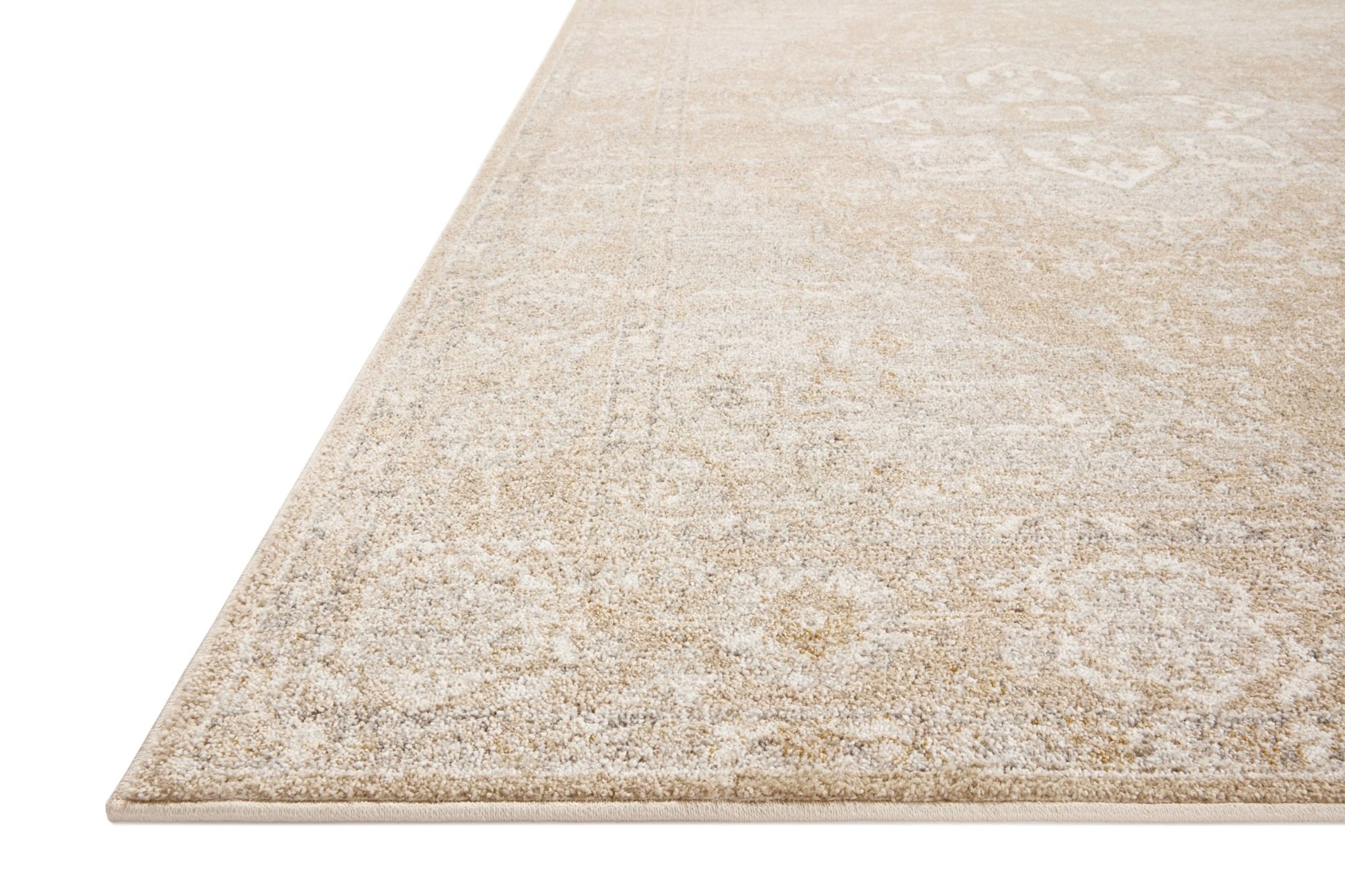 Loloi II Odette ODT - 05 Beige Silver Traditional Power Loomed Rug - Rugs - Loloi II - Atlanta Designer Rugs