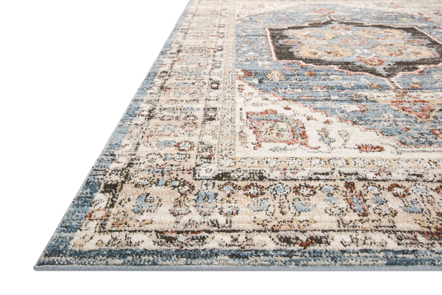 Loloi II Odette ODT - 06 Sky Multi Traditional Power Loomed Rug - Rugs - Loloi II - Atlanta Designer Rugs