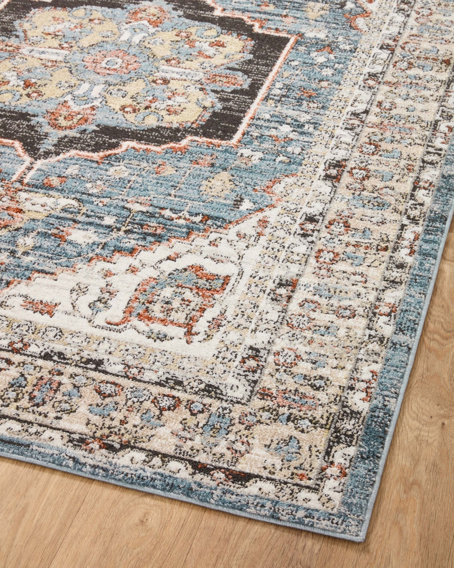 Loloi II Odette ODT - 06 Sky Multi Traditional Power Loomed Rug - Rugs - Loloi II - Atlanta Designer Rugs