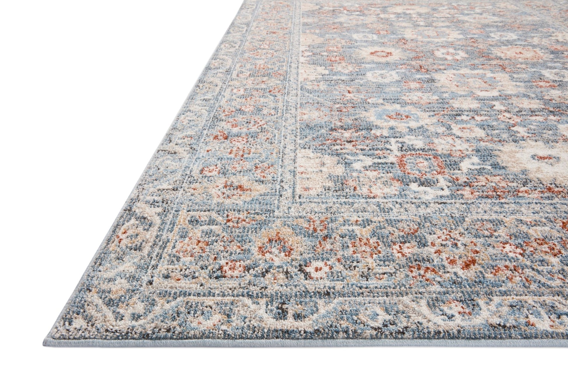 Loloi II Odette ODT - 07 Sky Rust Traditional Power Loomed Rug - Rugs - Loloi II - Atlanta Designer Rugs