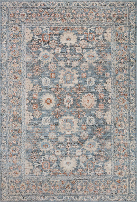 Loloi II Odette ODT - 07 Sky Rust Traditional Power Loomed Rug - Rugs - Loloi II - Atlanta Designer Rugs