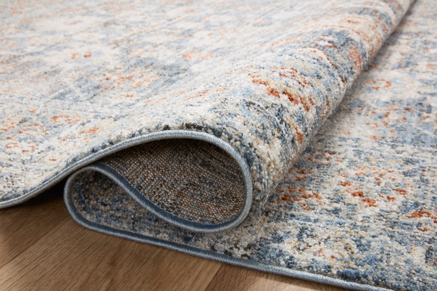 Loloi II Odette ODT - 07 Sky Rust Traditional Power Loomed Rug - Rugs - Loloi II - Atlanta Designer Rugs