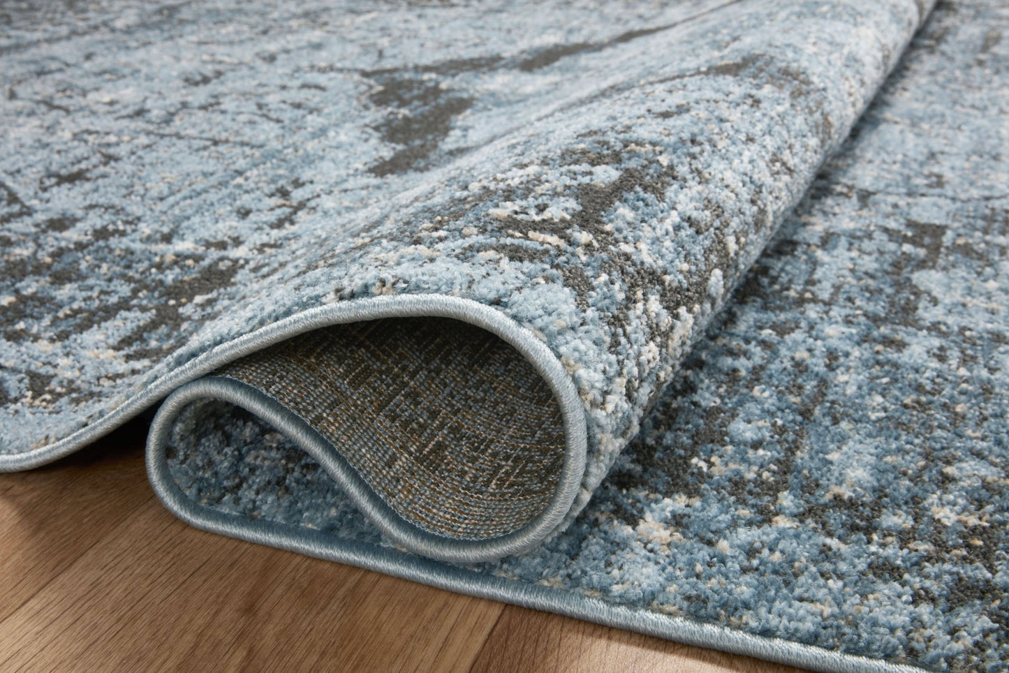 Loloi II Odette ODT - 08 Sky Charcoal Traditional Power Loomed Rug - Rugs - Loloi II - Atlanta Designer Rugs