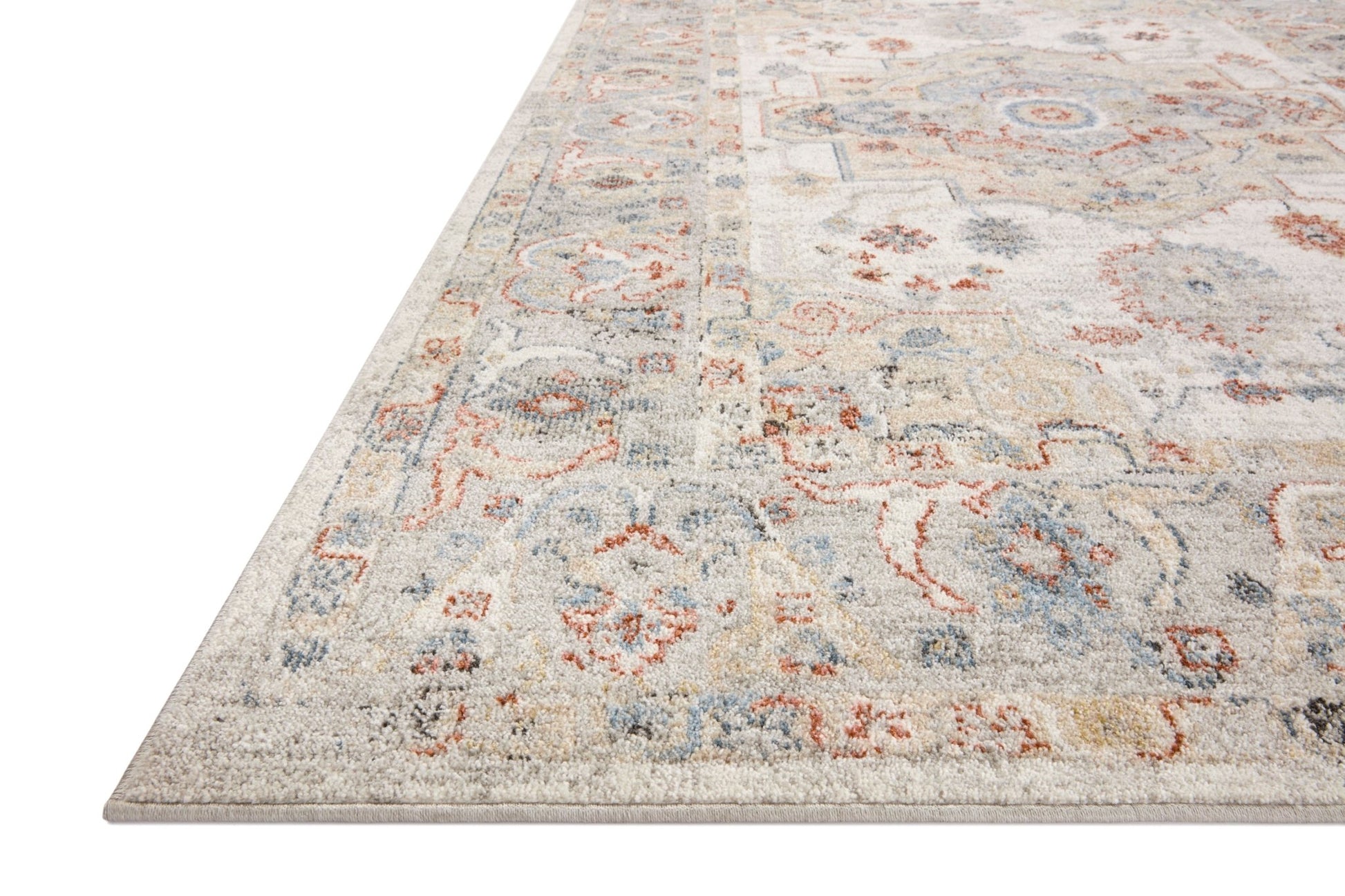 Loloi II Odette ODT - 09 Ivory Multi Traditional Power Loomed Rug - Rugs - Loloi II - Atlanta Designer Rugs