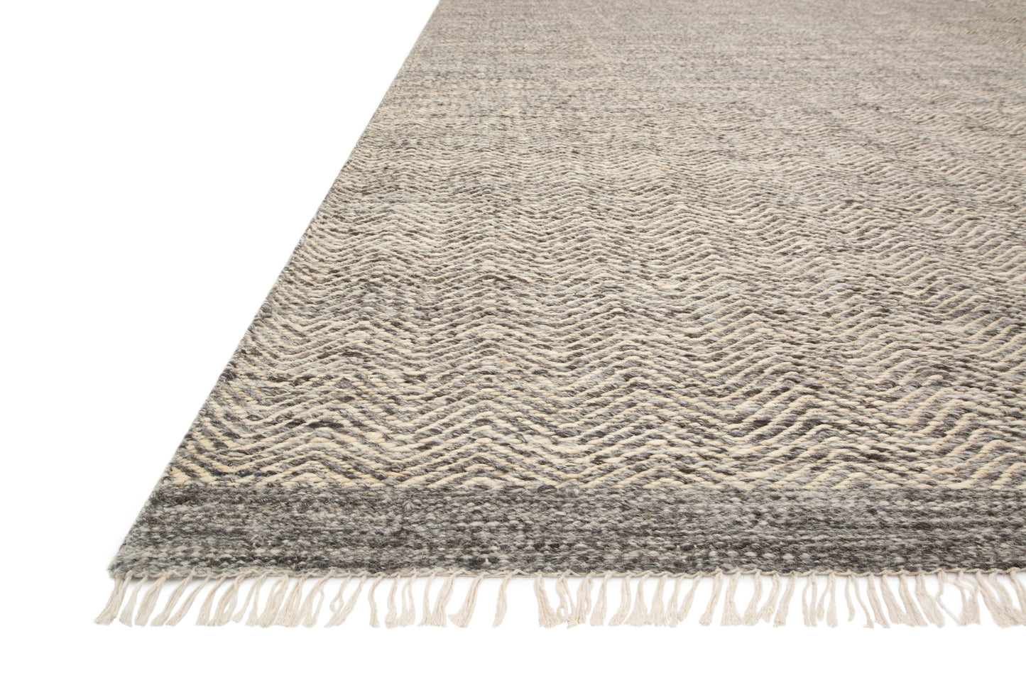 Loloi OMEN OME-01 Grey Contemporary Hand Woven Rug