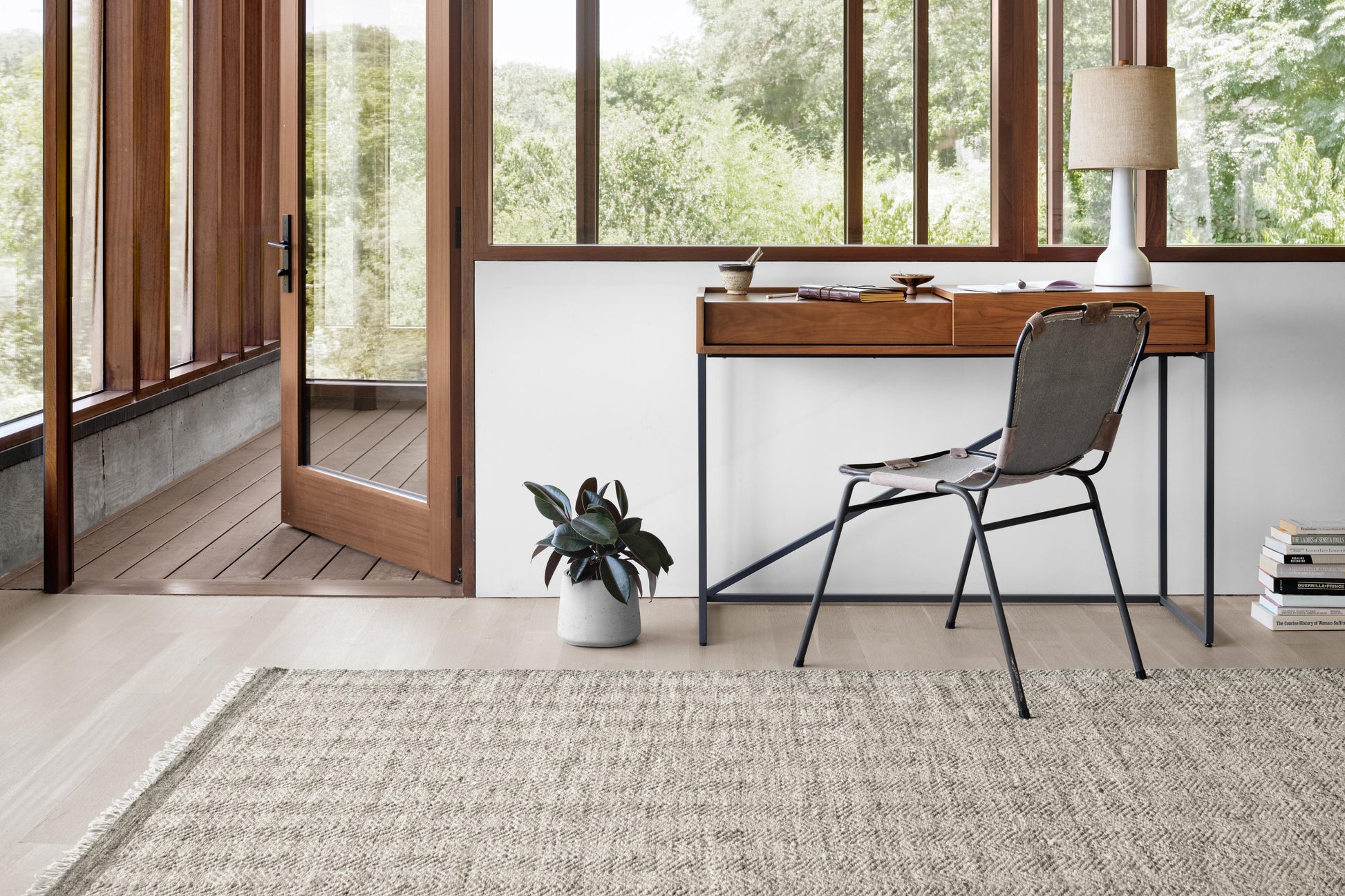 Loloi OMEN OME-01 Grey Contemporary Hand Woven Rug