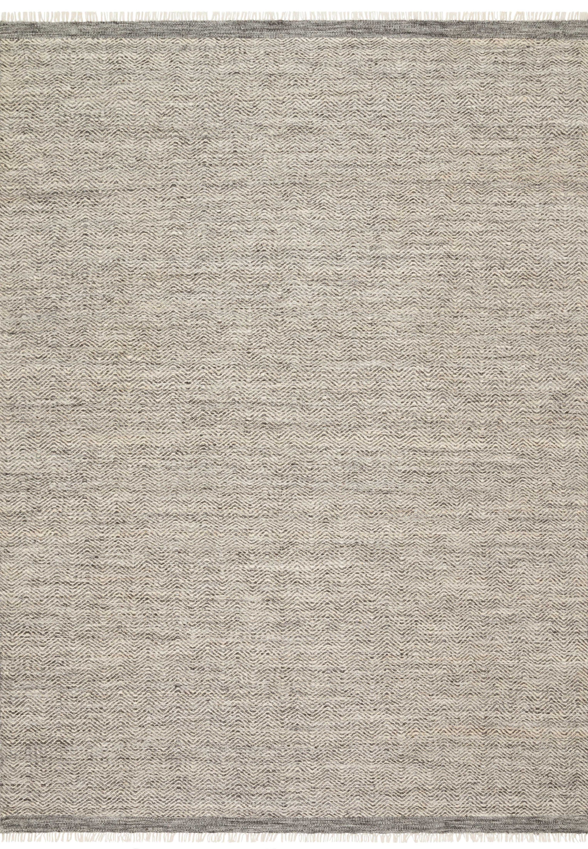 Loloi OMEN OME-01 Grey Contemporary Hand Woven Rug