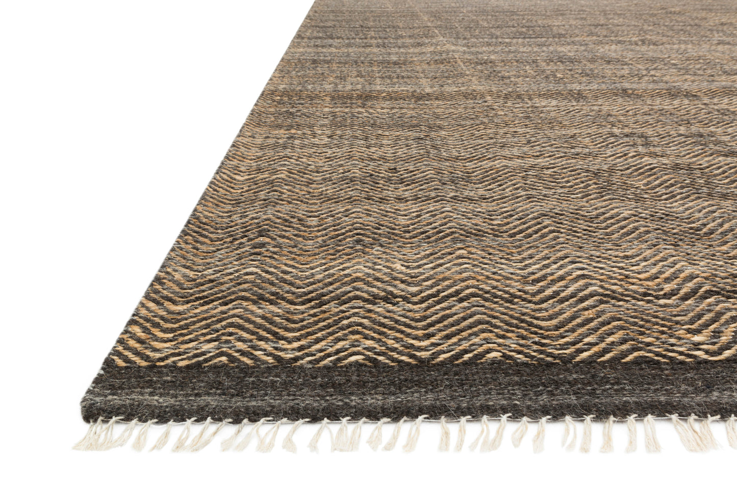 Loloi OMEN OME-01 Mocha Contemporary Hand Woven Rug