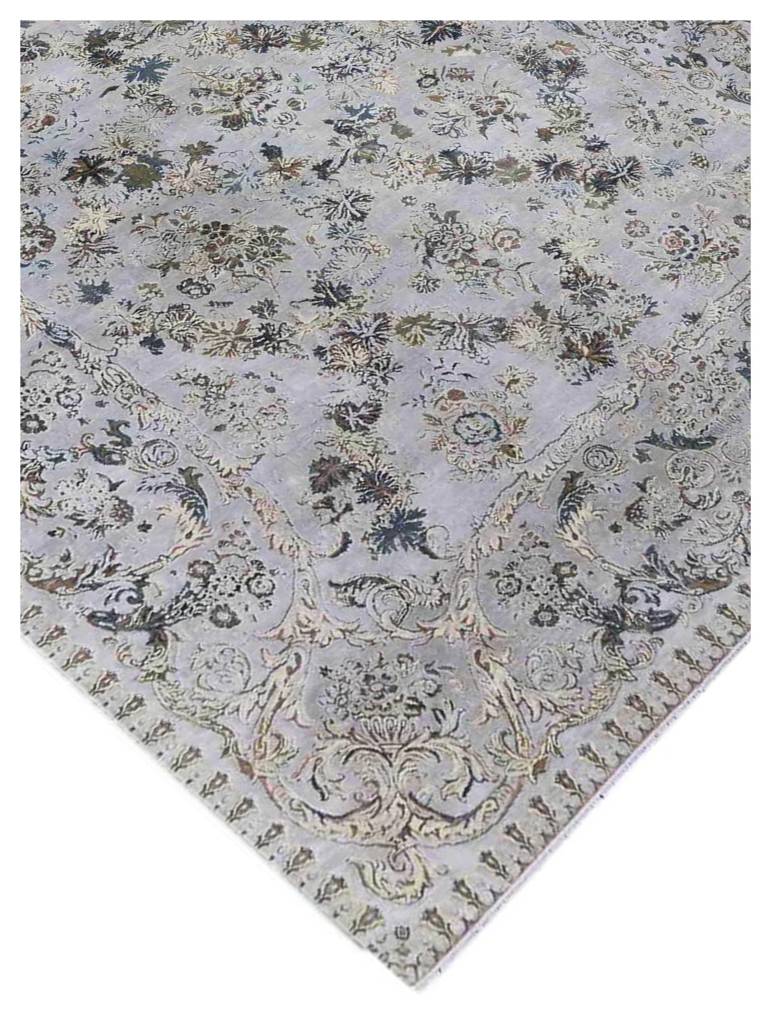 Limited Orford ORF - 703 Light Gray Transitional Knotted Rug - Rugs - Limited - Atlanta Designer Rugs