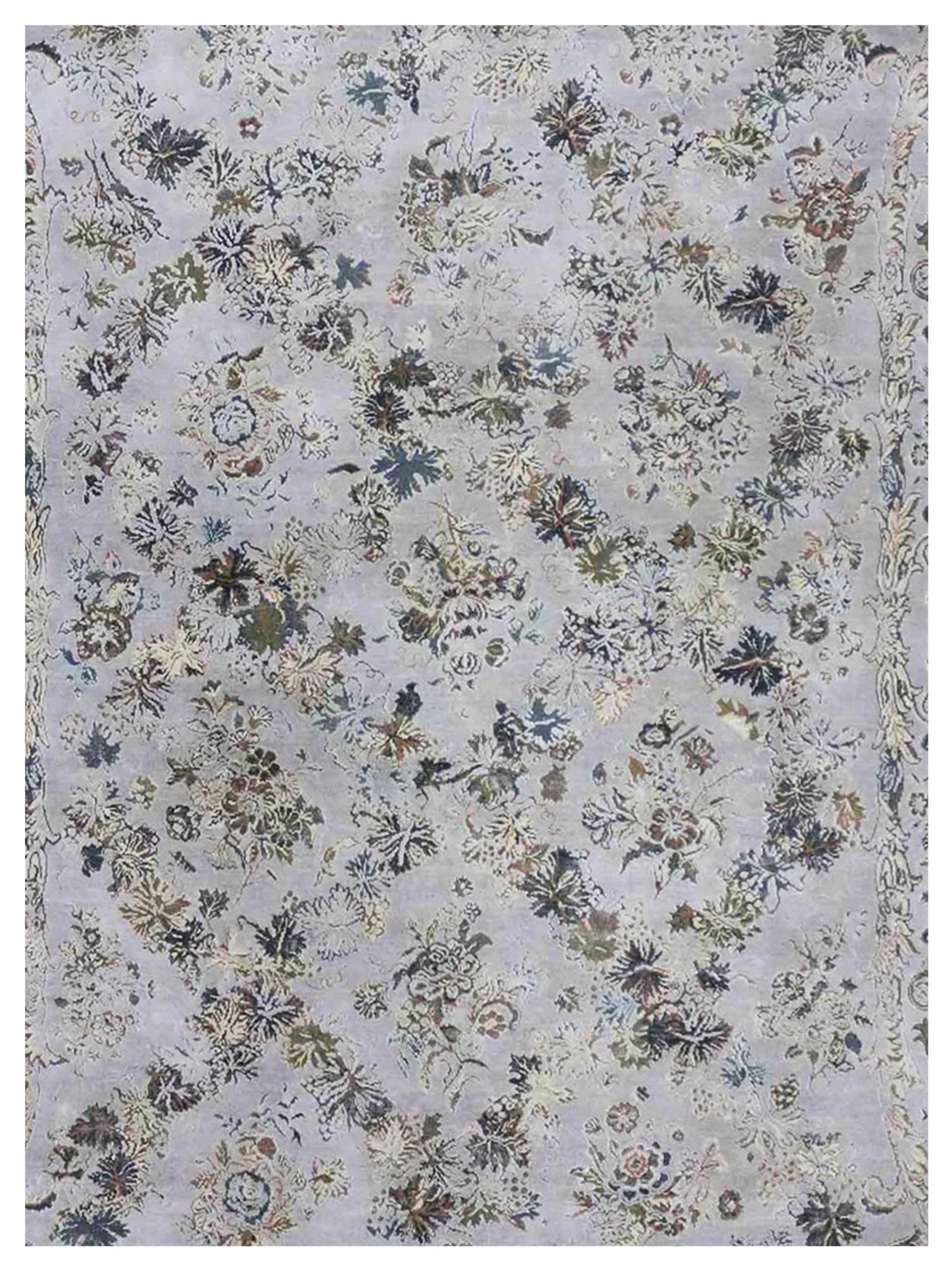 Limited Orford ORF - 703 Light Gray Transitional Knotted Rug - Rugs - Limited - Atlanta Designer Rugs