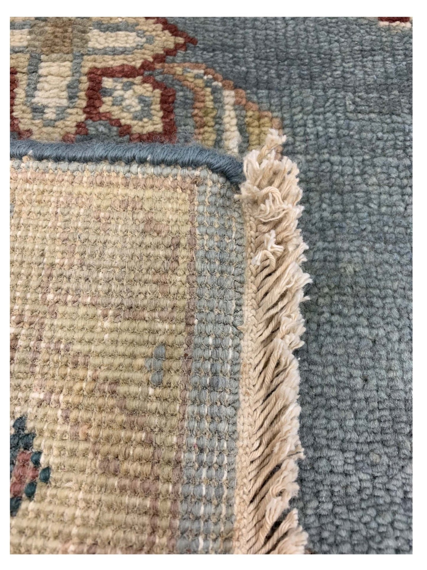 Artisan Cameron Lt.Blue Ivory Traditional Knotted Rug - Rugs - Artisan - Atlanta Designer Rugs