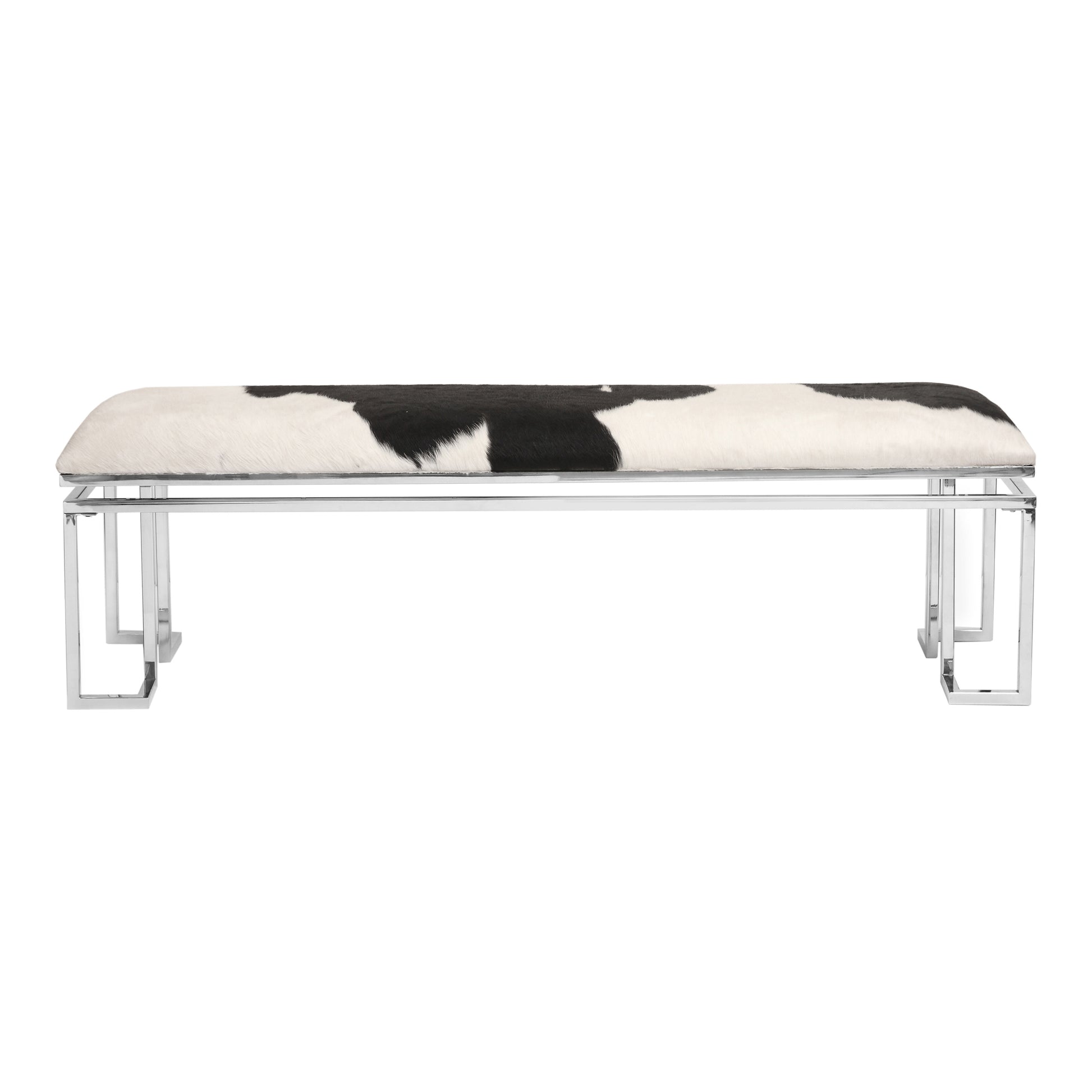 Moes Home Benches APPA Silver Contemporary Furniture