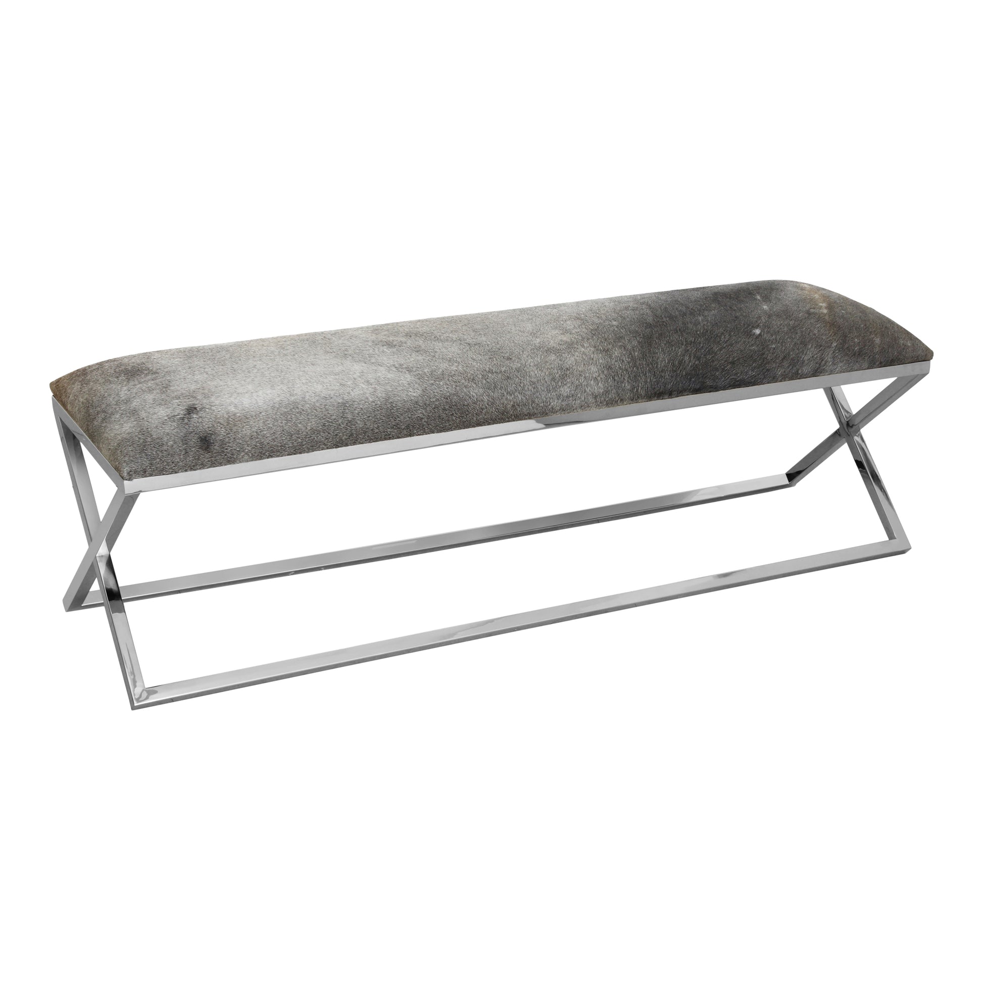 Moes Home Benches Rossi Grey Contemporary Furniture