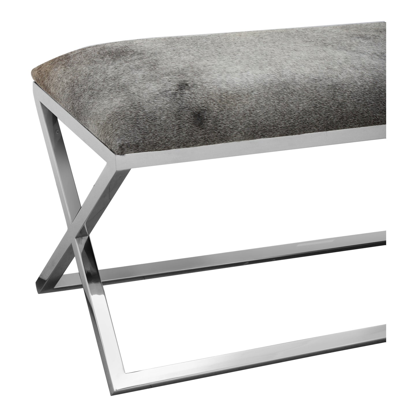 Moes Home Benches Rossi Grey Contemporary Furniture