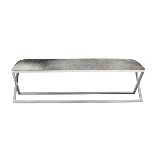 Moes Home Benches Rossi Grey Contemporary Furniture