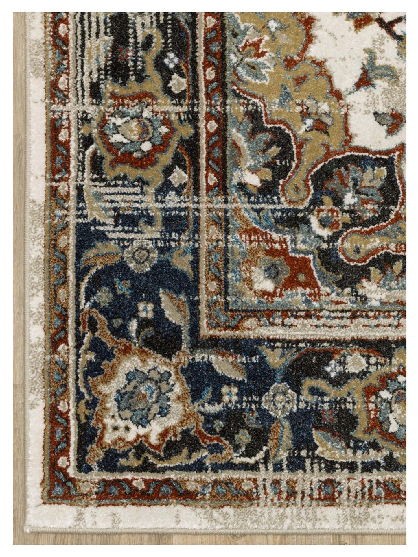 Oriental Weavers VENICE 054X8 Beige Blue Traditional Machinemade Rug - Rugs - Oriental Weavers - Atlanta Designer Rugs