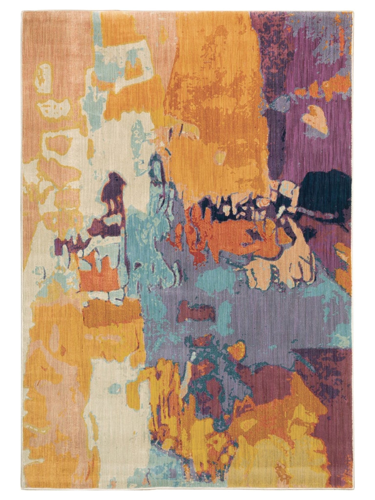 Oriental Weavers XANADU 070X6 Orange Purple Contemporary Machinemade Rug - Rugs - Oriental Weavers - Atlanta Designer Rugs