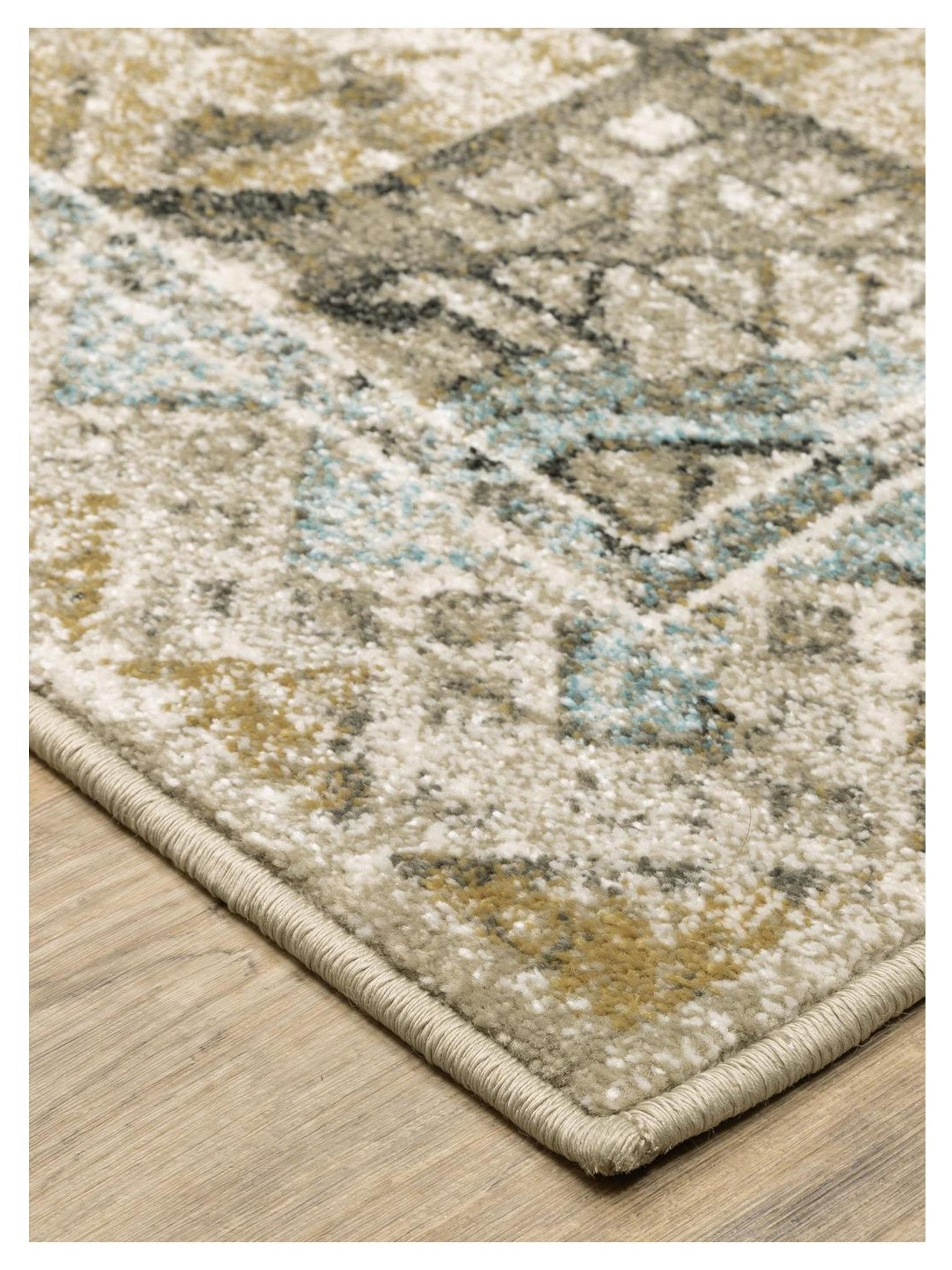 Oriental Weavers VENICE 1104W Grey Blue Traditional Machinemade Rug - Rugs - Oriental Weavers - Atlanta Designer Rugs