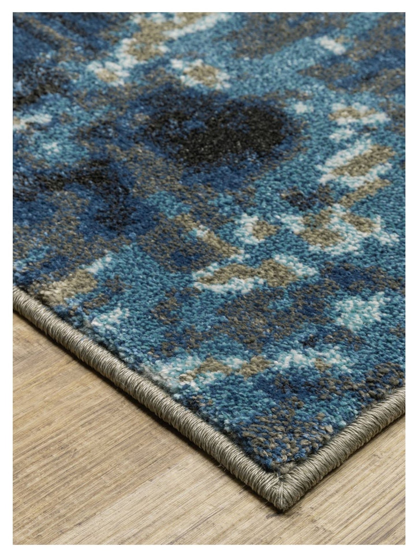 Oriental Weavers VENICE 4151Z Blue Beige Contemporary Machinemade Rug - Rugs - Oriental Weavers - Atlanta Designer Rugs