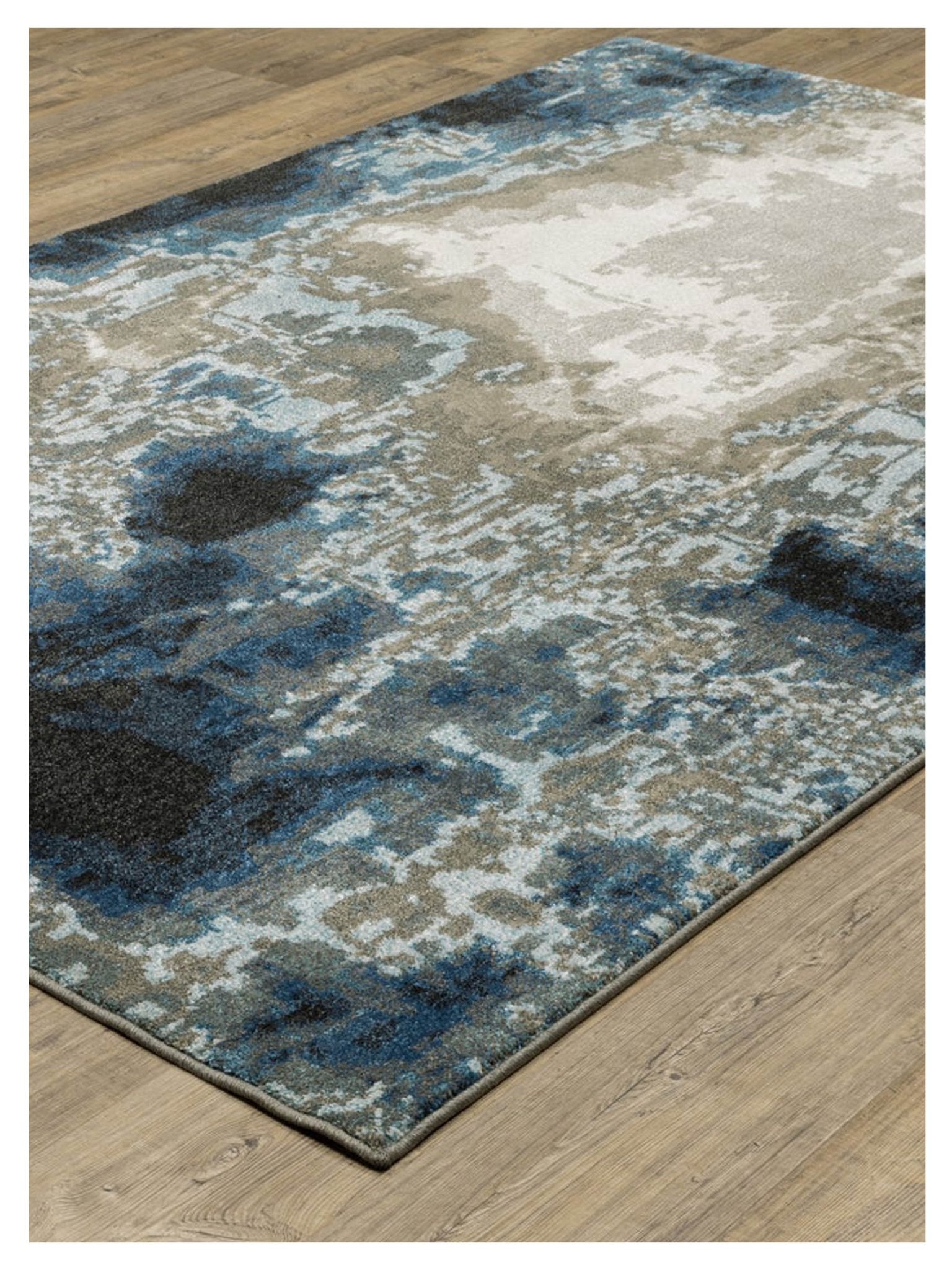 Oriental Weavers VENICE 4151Z Blue Beige Contemporary Machinemade Rug - Rugs - Oriental Weavers - Atlanta Designer Rugs