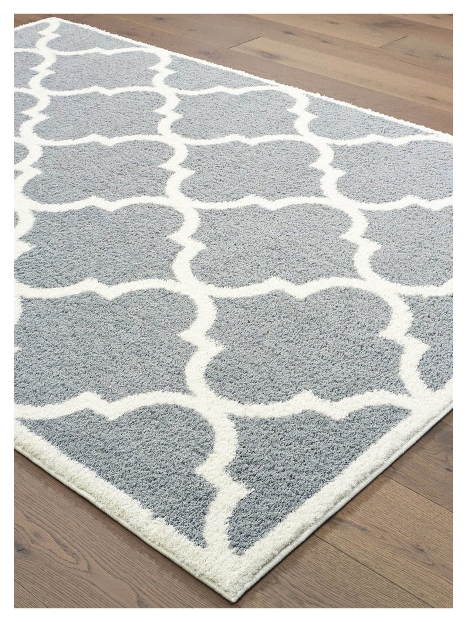 Oriental Weavers Verona 529H6 Grey Ivory Shag Machinemade Rug - Rugs - Oriental Weavers - Atlanta Designer Rugs