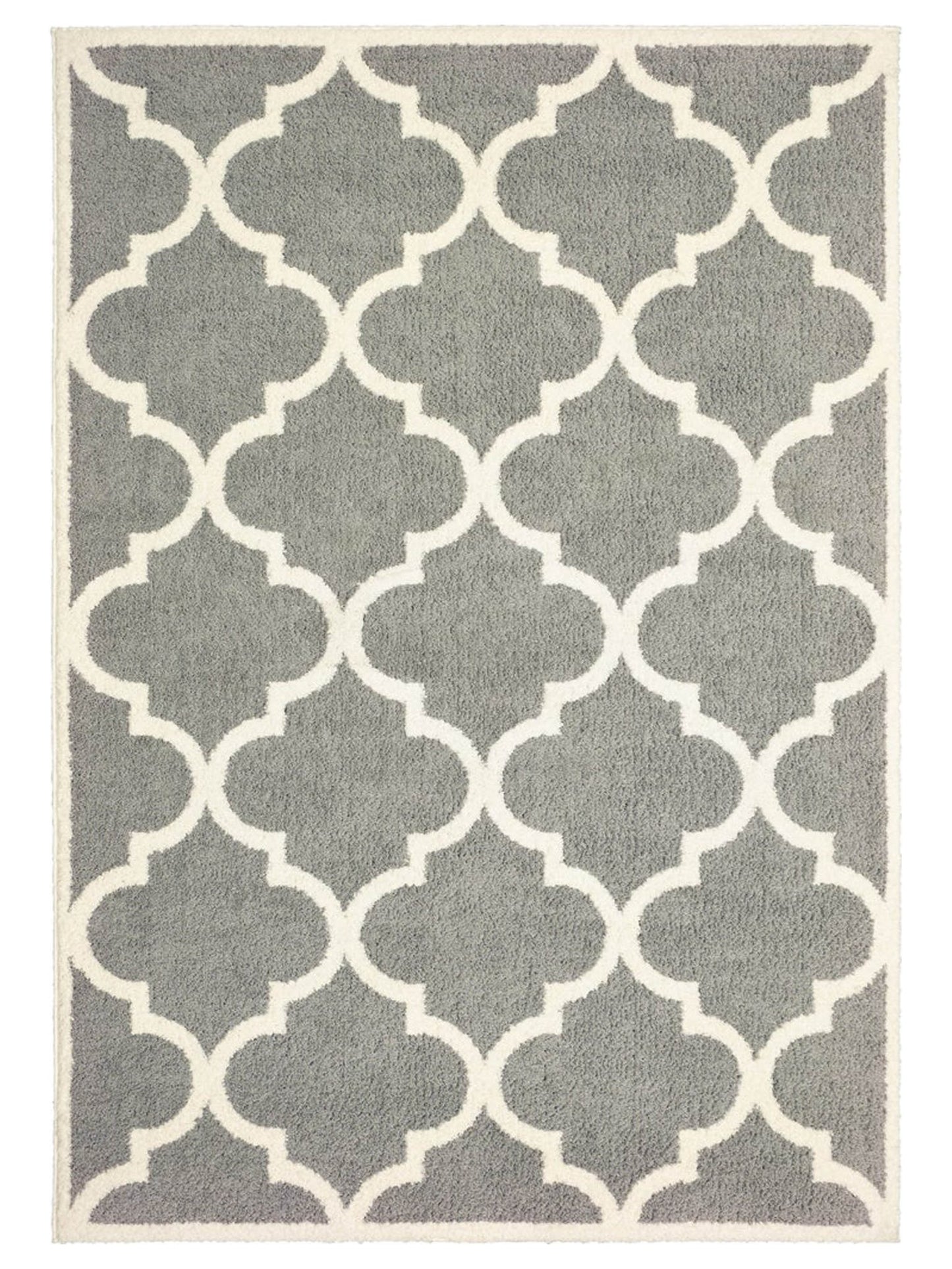 Oriental Weavers Verona 529H6 Grey Ivory Shag Machinemade Rug - Rugs - Oriental Weavers - Atlanta Designer Rugs