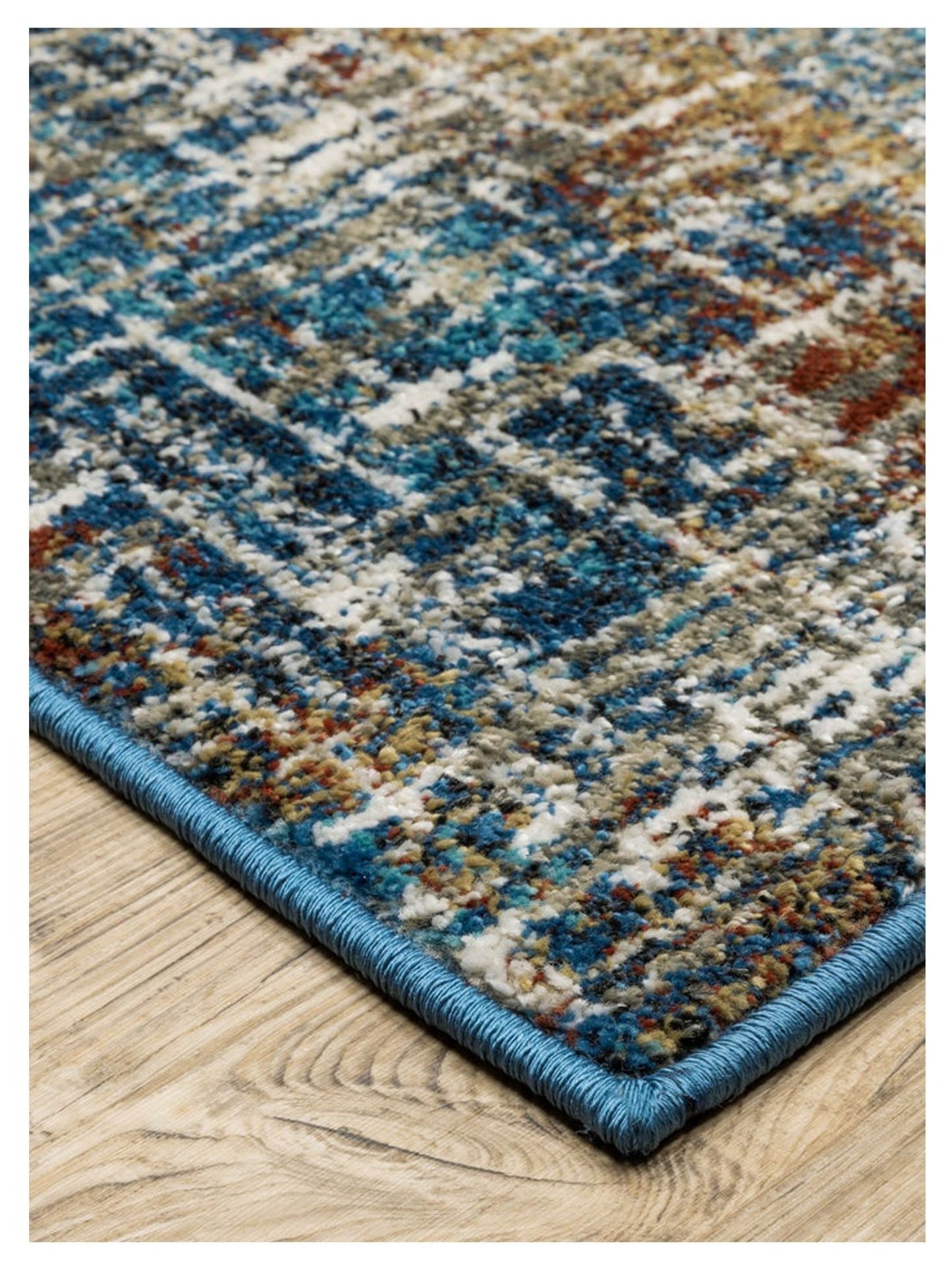 Oriental Weavers VENICE 5573X Blue Multi Casual Machinemade Rug - Rugs - Oriental Weavers - Atlanta Designer Rugs