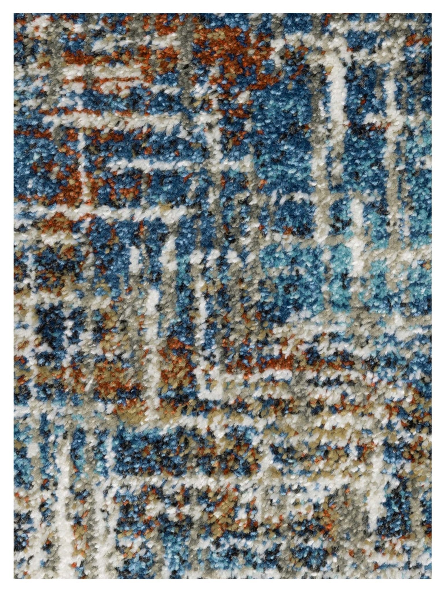 Oriental Weavers VENICE 5573X Blue Multi Casual Machinemade Rug - Rugs - Oriental Weavers - Atlanta Designer Rugs