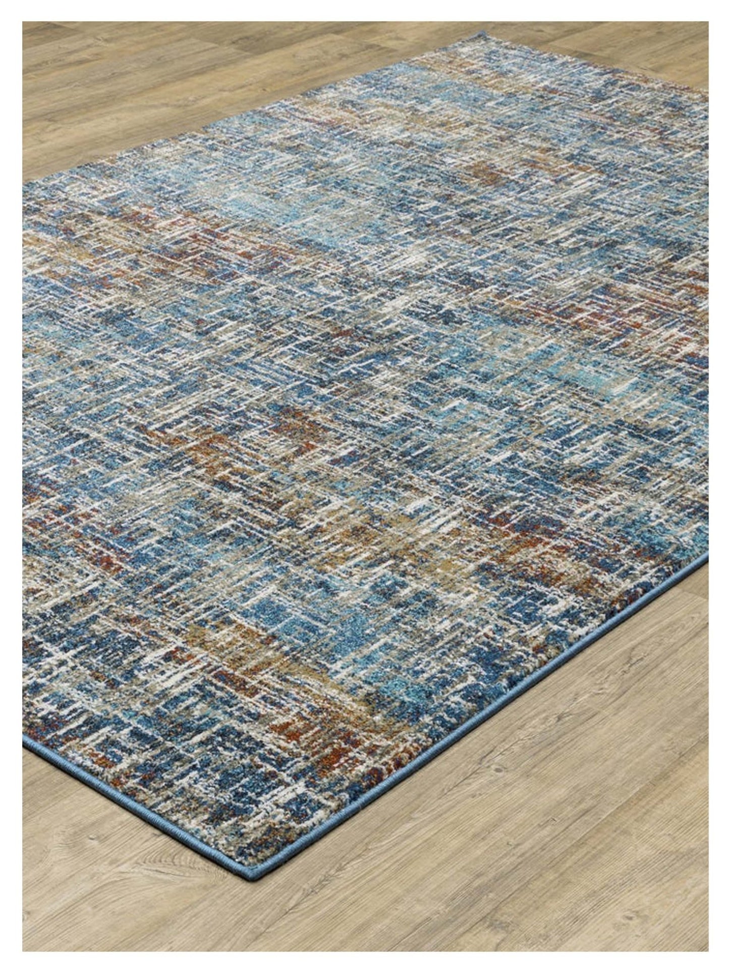 Oriental Weavers VENICE 5573X Blue Multi Casual Machinemade Rug - Rugs - Oriental Weavers - Atlanta Designer Rugs