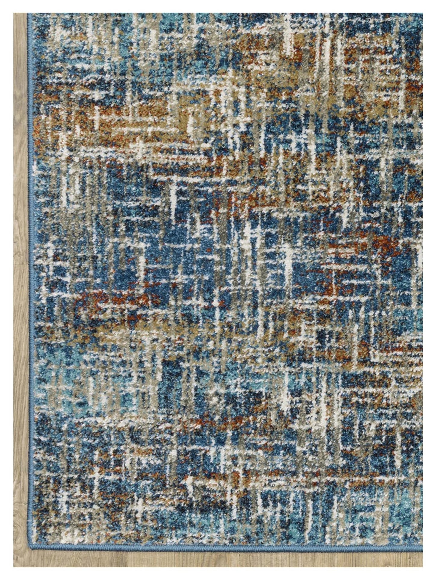 Oriental Weavers VENICE 5573X Blue Multi Casual Machinemade Rug - Rugs - Oriental Weavers - Atlanta Designer Rugs