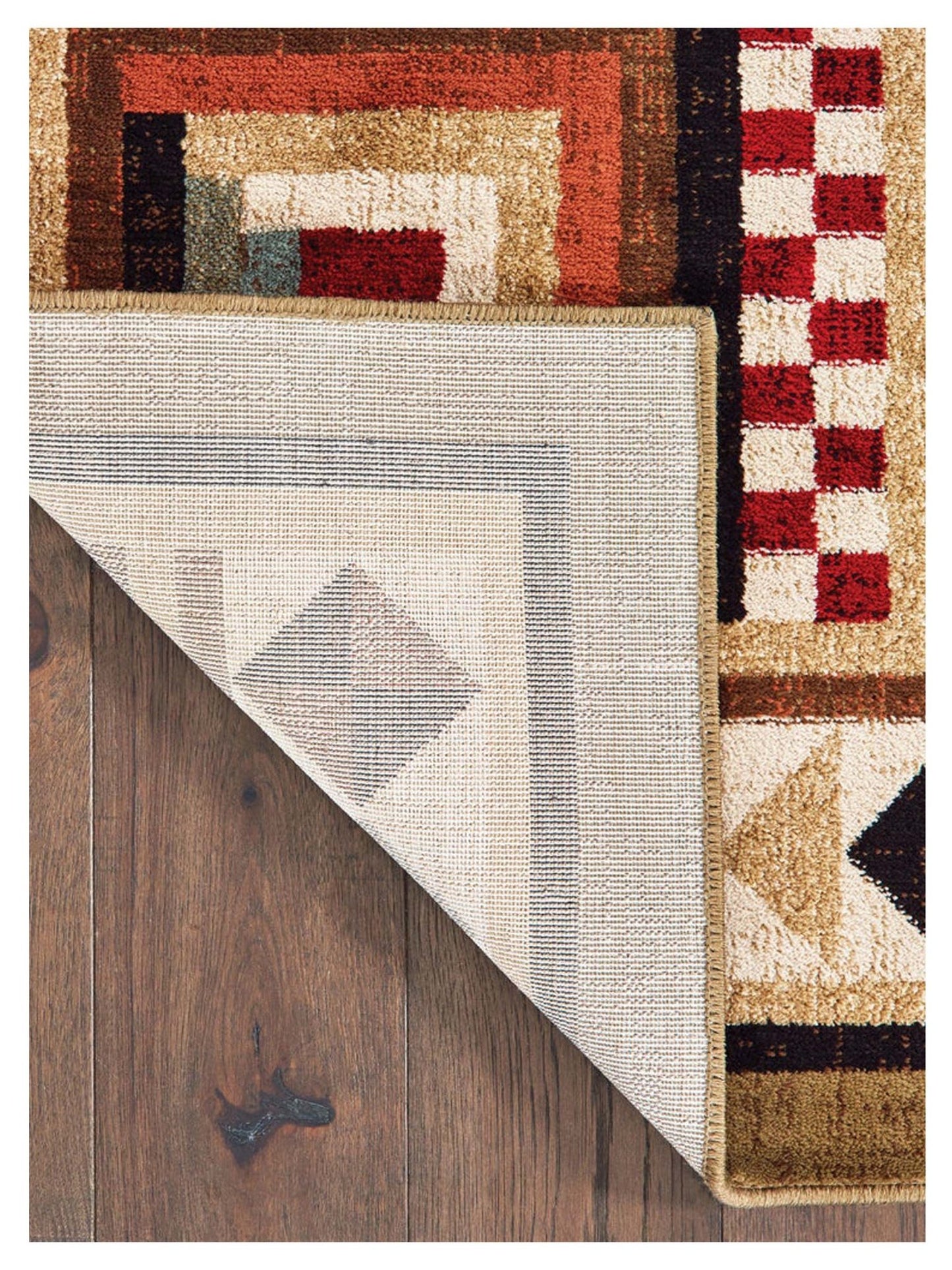 Oriental Weavers WOODLANDS 9596A Brown Multi Casual Machinemade Rug - Rugs - Oriental Weavers - Atlanta Designer Rugs