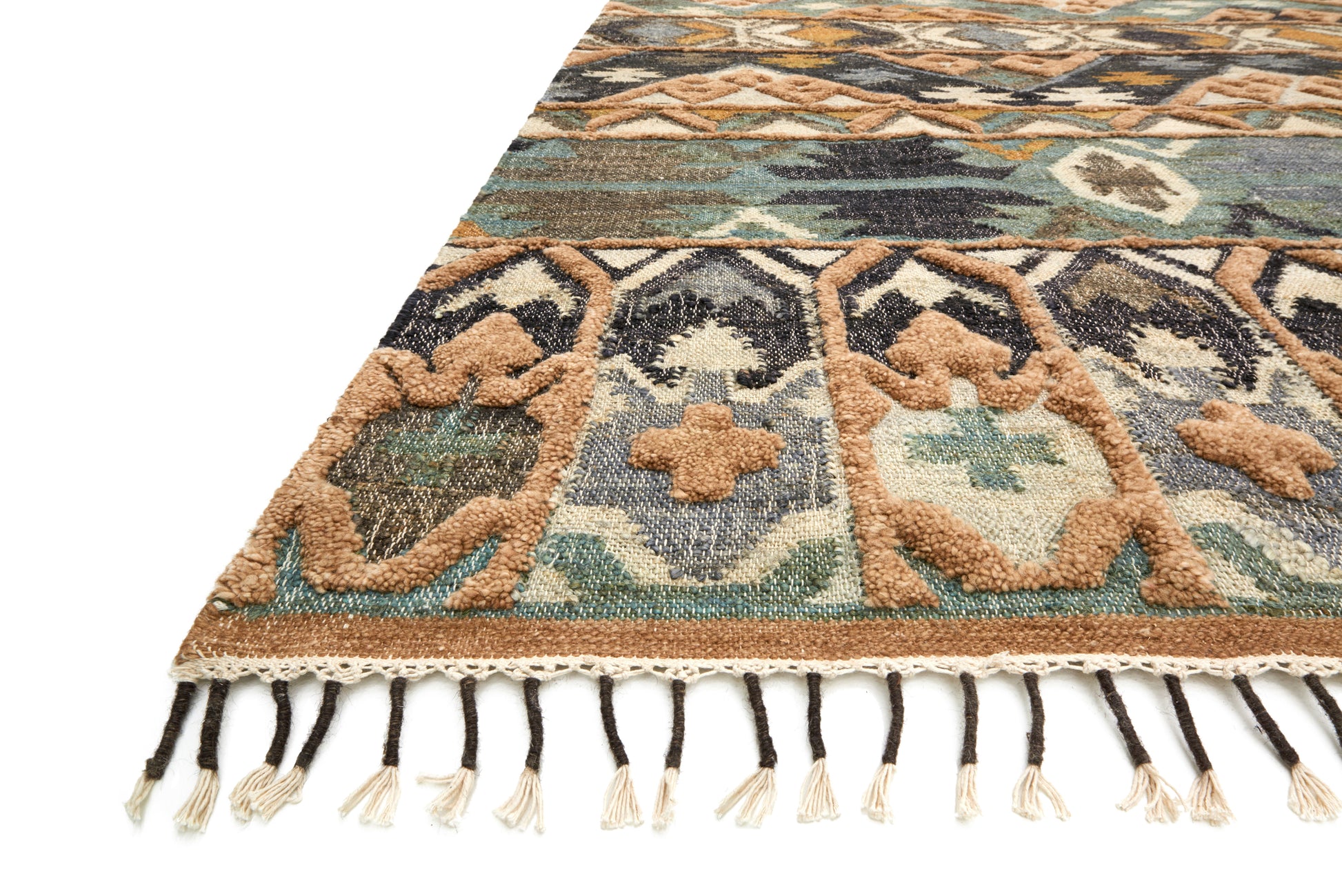 Loloi OWEN OW-02 Ocean Camel Transitional Hand Woven Rug