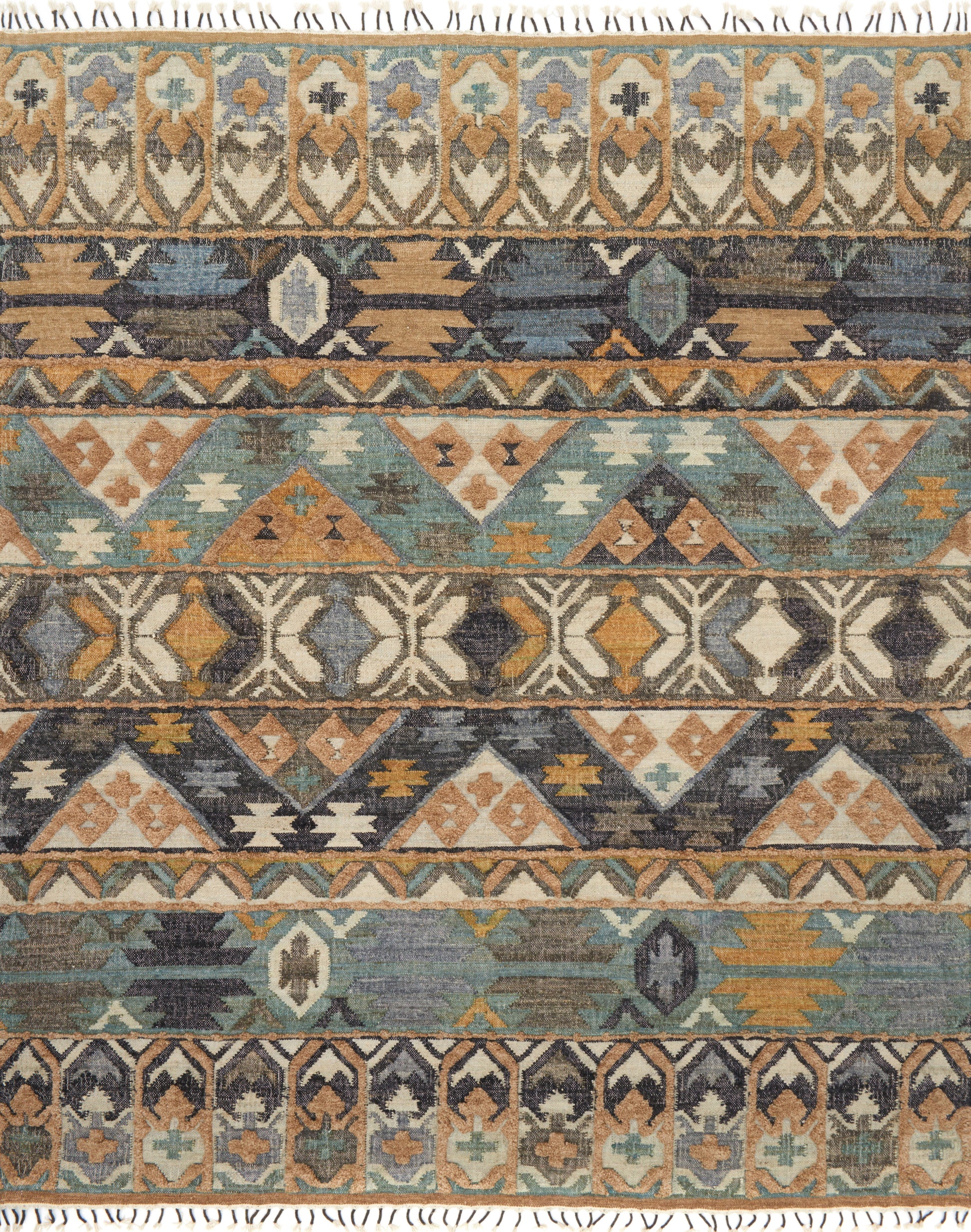 Loloi OWEN OW-02 Ocean Camel Transitional Hand Woven Rug