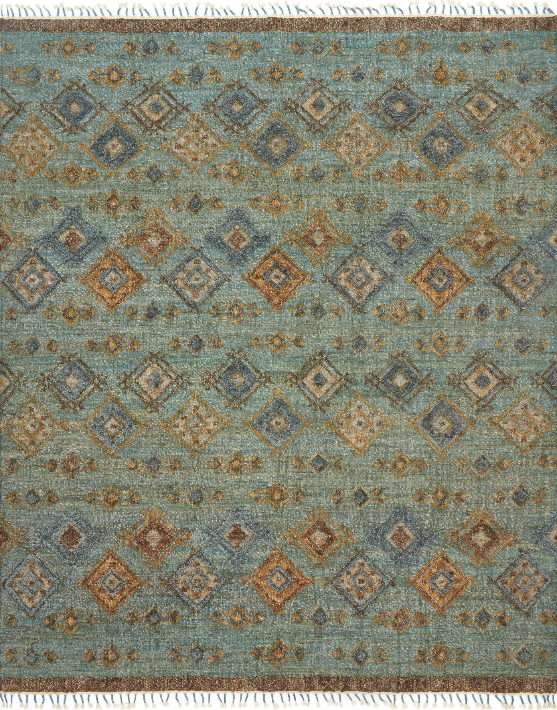 Loloi OWEN OW-04 Sea Blue Transitional Hand Woven Rug