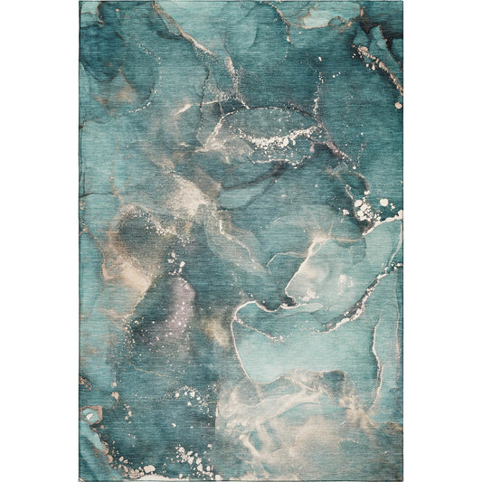 Dalyn Rugs Odyssey OY11 Teal Transitional Rug - Rugs - Dalyn Rugs - Atlanta Designer Rugs