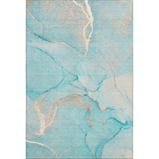 Dalyn Rugs Odyssey OY7 Teal Transitional Rug - Rugs - Dalyn Rugs - Atlanta Designer Rugs