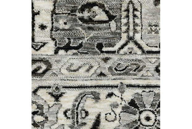 Oriental Weavers Chamberlain CH10L Grey Grey Traditional Machine-Print Rug