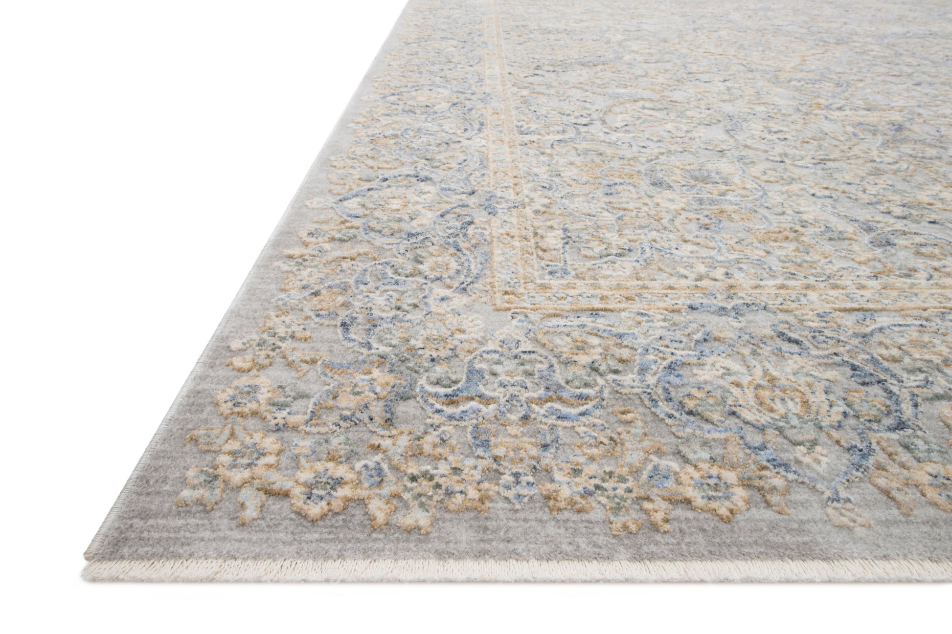 Loloi PANDORA PAN-01 Stone Gold Traditional Power Loomed Rug