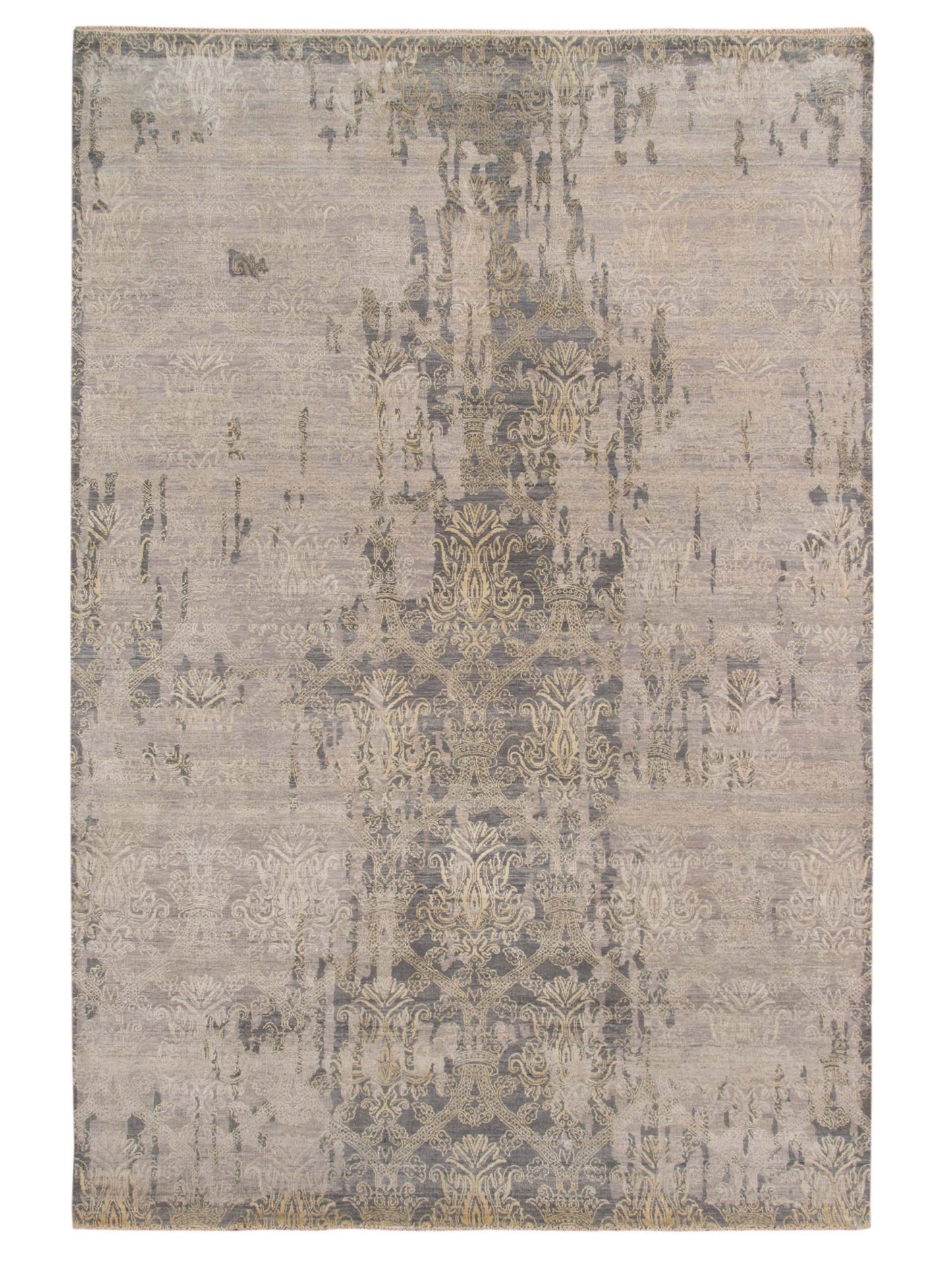 Limited PARKES PA - 557 LIGHT GRAY Transitional Knotted Rug - Rugs - Limited - Atlanta Designer Rugs