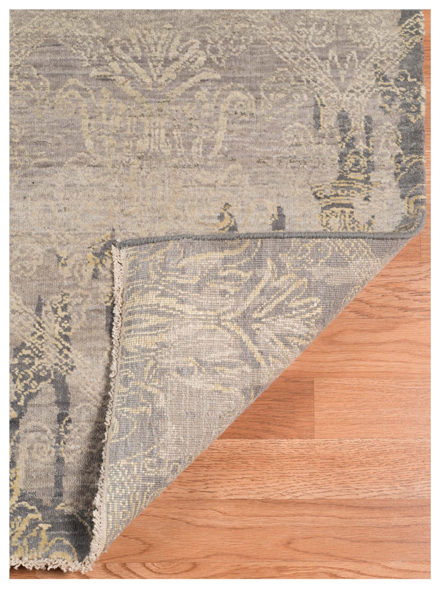 Limited PARKES PA - 557 LIGHT GRAY Transitional Knotted Rug - Rugs - Limited - Atlanta Designer Rugs